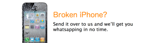 Cracked iPhone Repair