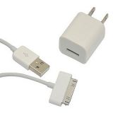 iPhone 3g/4g Charging Cable and Power Adapter